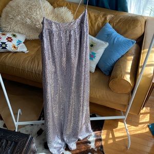 Gorgeous Show Me Your MuMu silver sequin dress